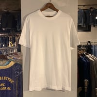 70s　JC Penney　ヴィンテージTシャツ　ショートスリーブ　無地T　ホワイト　cotton:100%　(S2479)