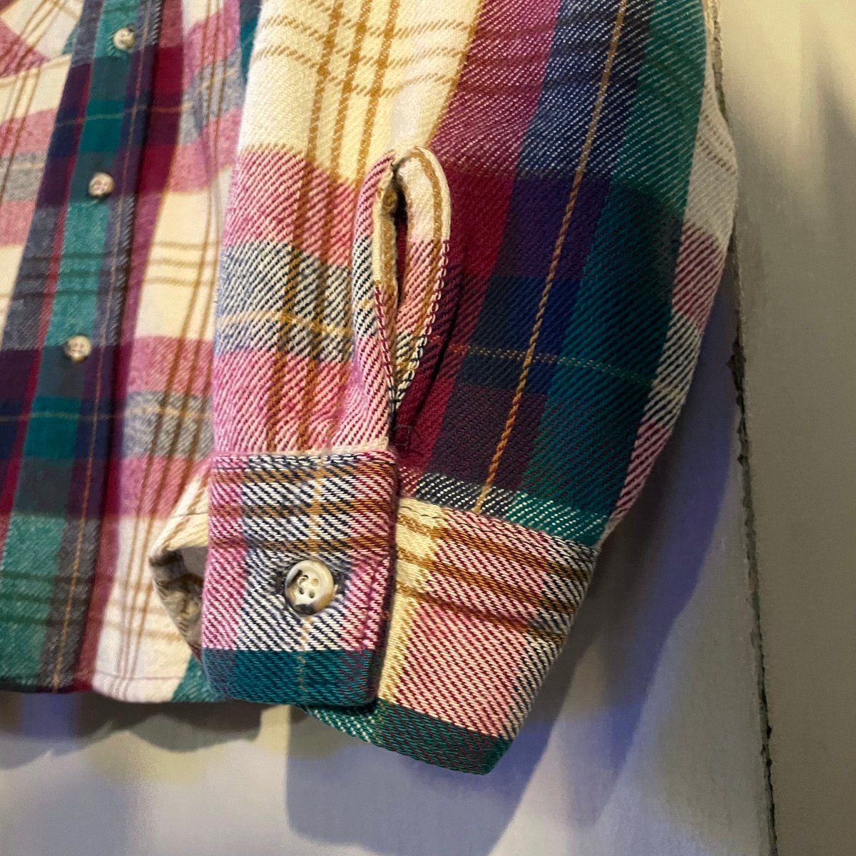 70s FIVE BROTHER L/S ネルシャツ USA製 Size L ファイブブラザー 70s FIVE BROTHER L/S ネルシャツ USA製 Size L ファイブブラザー