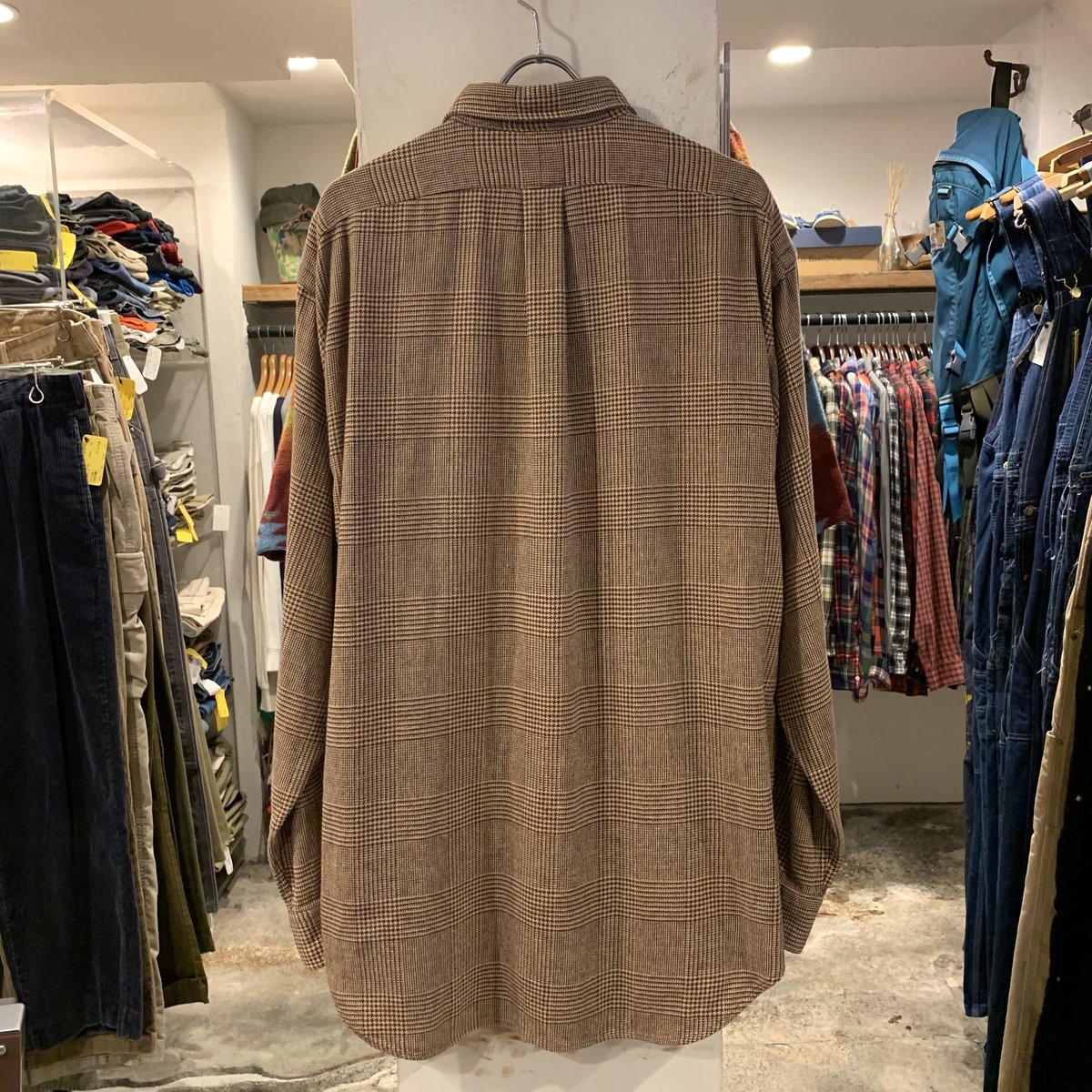 POLO by Ralph Lauren L/Sチェックシャツ ラルフローレン 千鳥格
