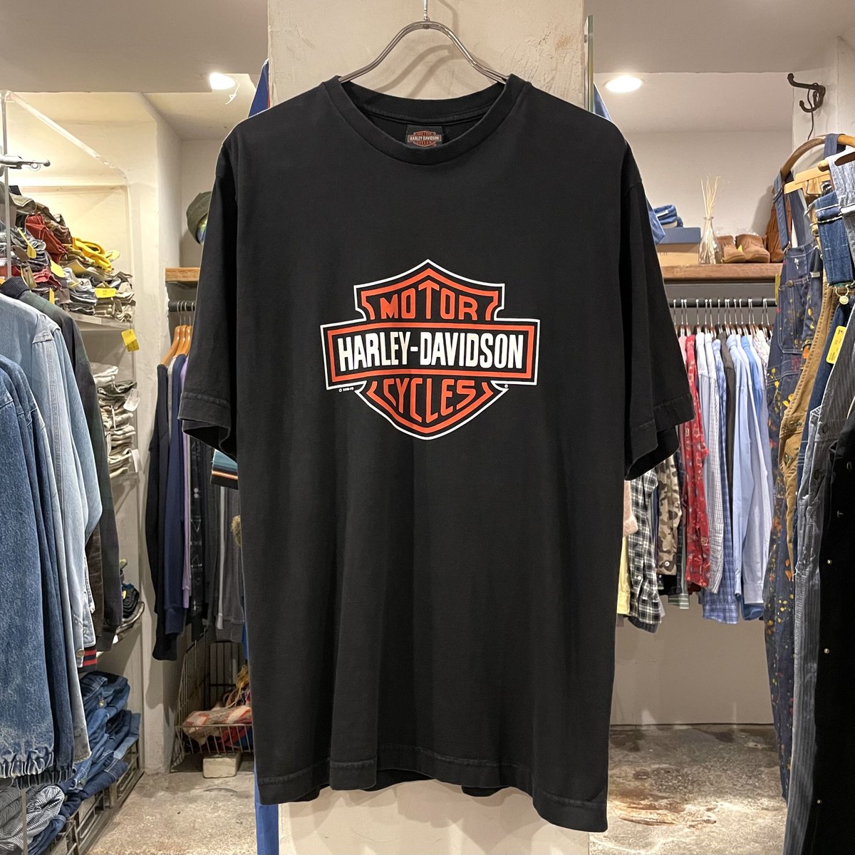 HARLEY-DAVIDSON ハーレーT ショートスリーブ 両面プリント (S2614) |