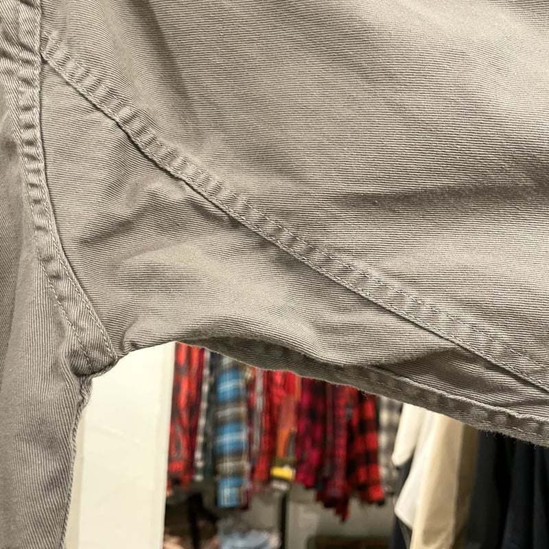 ヴィンテージワークシャツ チェーンステッチ刺繍 SANFORIZED 50s