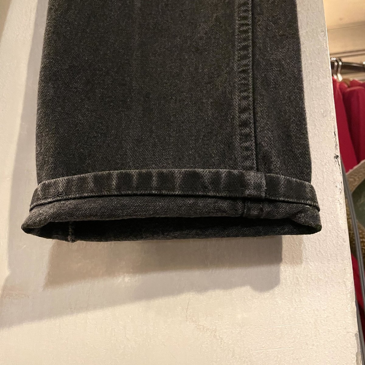 Wrangler 13MWZWK ブラックデニム パンツ 31×32 ラングラー (S3471