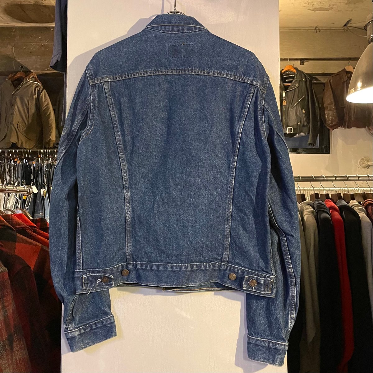 80s Levi's 71506 0216 デニムジャケット USA製 Size42 ロング丈 80s Levi's 71506 0216 デニムジャケット USA製 Size42 ロング丈