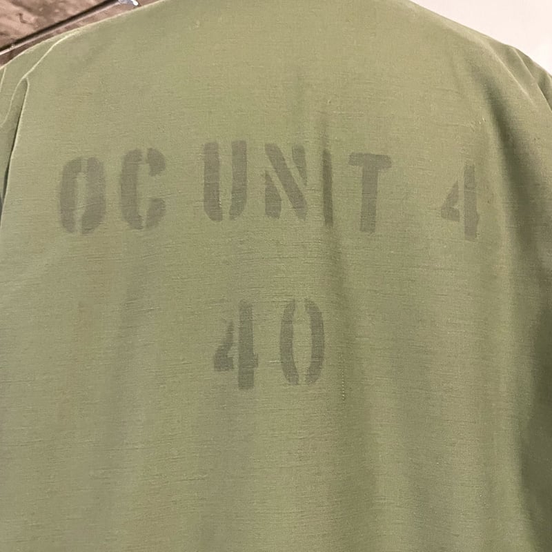 US.NAVY◇70s/A-2/GENERAL/タグ欠品/ミリタリージャケット/--/--/KHK
