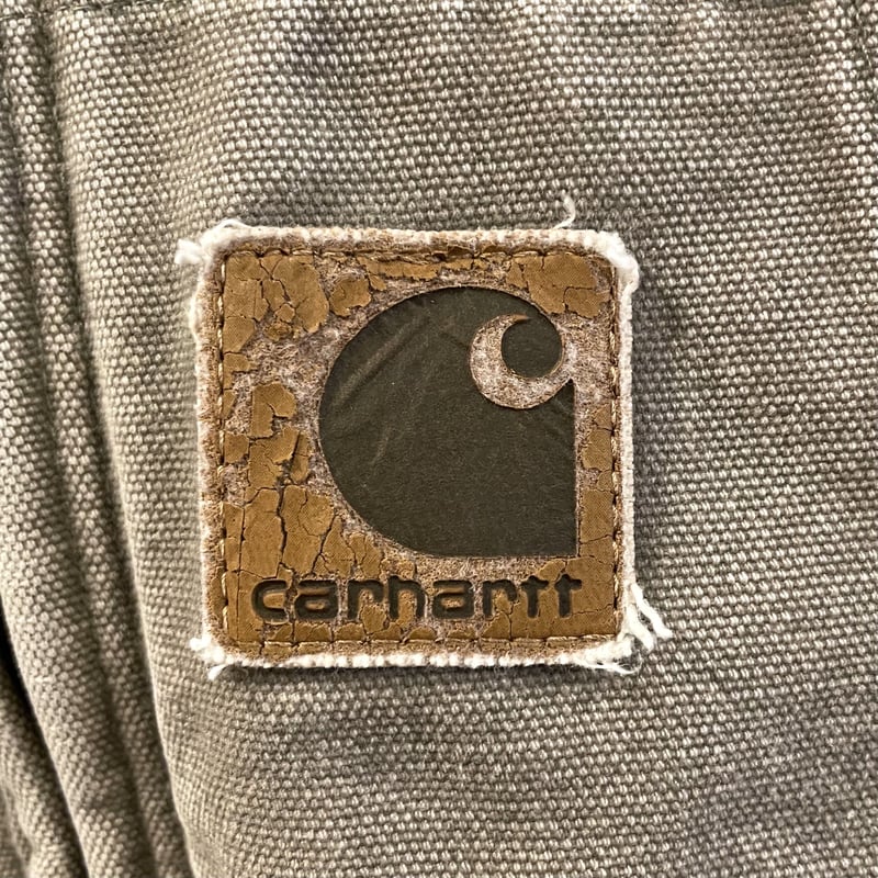 Carhartt アクティブジャケット ダック地 グレー ワークジャケット