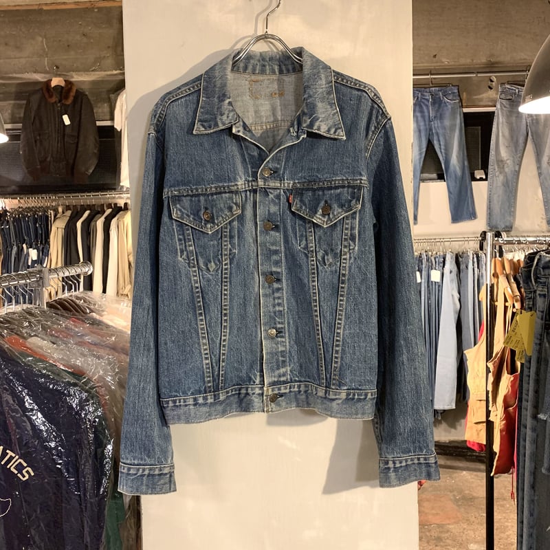 70s Levi's 70505 デニムジャケット Small e ケアタグ ビッグ 70s Levi's 70505 デニムジャケット Small e ケアタグ ビッグ