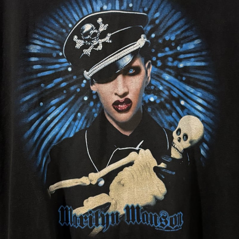 giant バンドT　マリリン・マンソン 00s GIANT S/S バンドTシャツ Marilyn Manson Size XL マリ