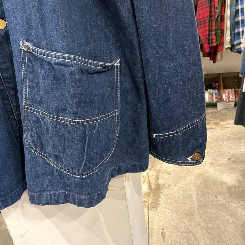 Lee 91-J 70s USA製 デニムカバーオール ユニオンチケット リー