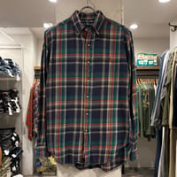Ralph Lauren　L/S ネルシャツ　Classic Fit　Size M　ラルフローレン　コットンシャツ　(S5058)