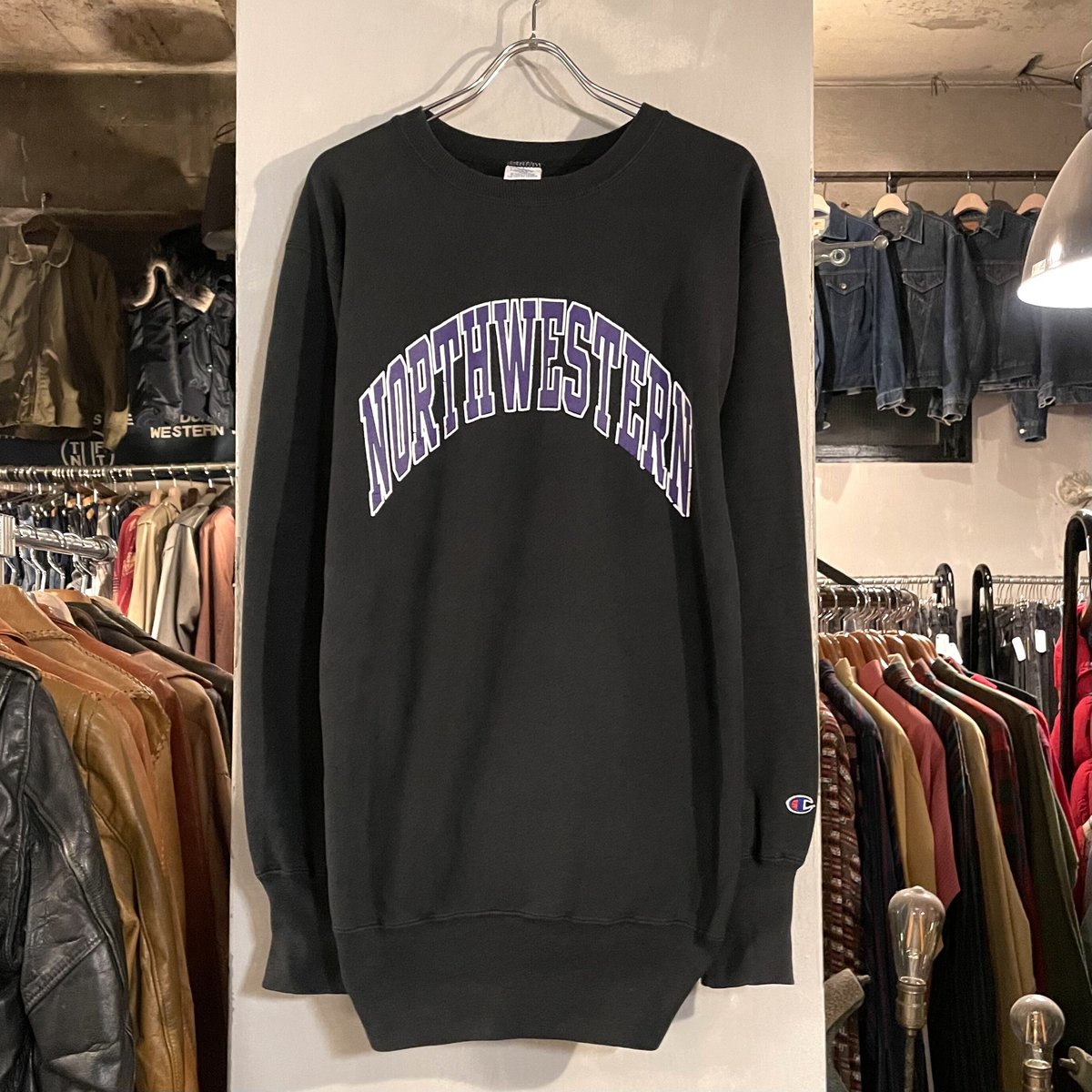 reverse weave リバースウィーブ 90s フェード ブラック L 90s