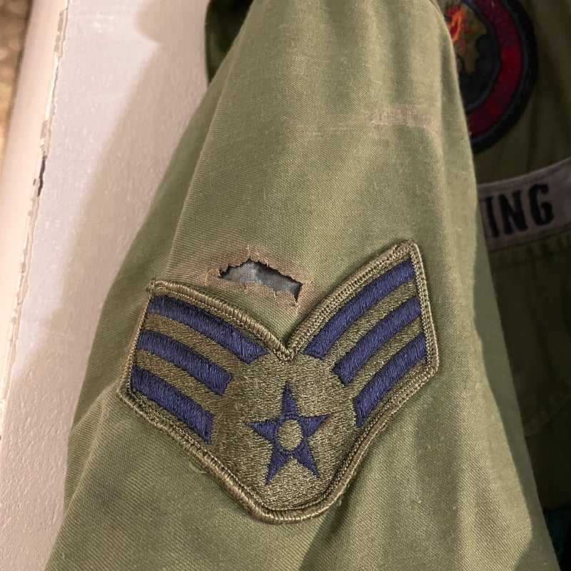 70s US AIR FORCE M-65 Field Jacket グレーライナー 3rdタ