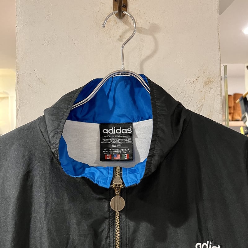 adidas ナイロンジャケット アディダス シャカシャカ 切り替え（S2684