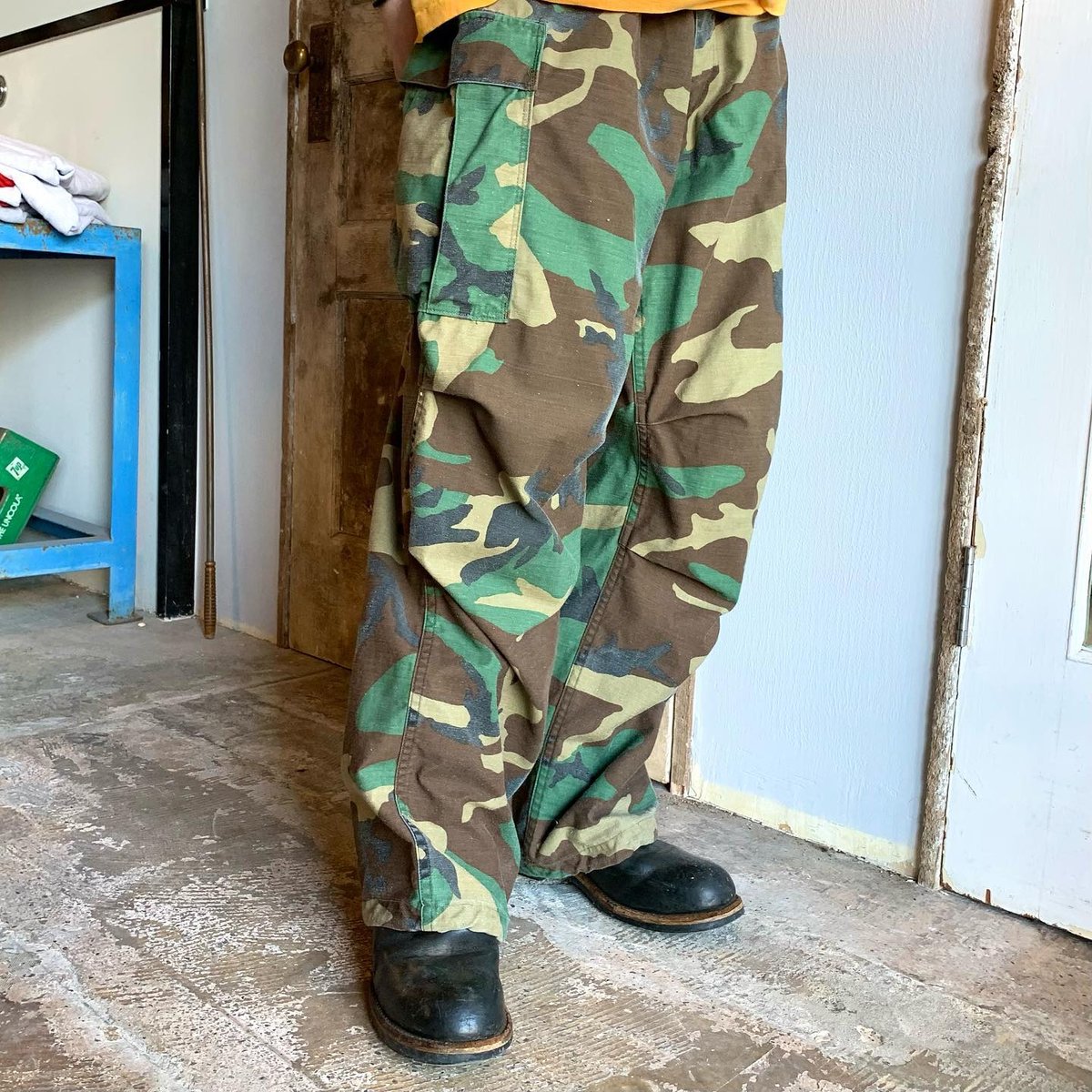 80s US ARMY M-65 Field Pants ウッドランドカモ フィールドパンツ