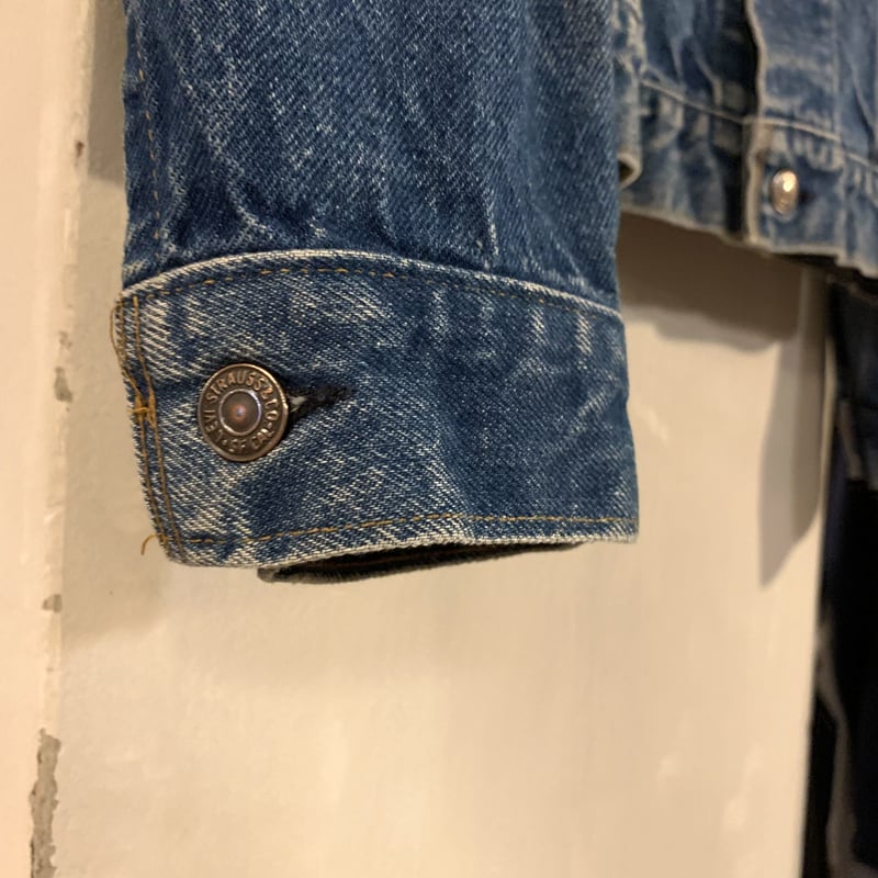 70s Levi's デニムジャケット 70505 Levi's BLUE 【USED-18】70s DENIM JAKCET 70505 4th リーバイス