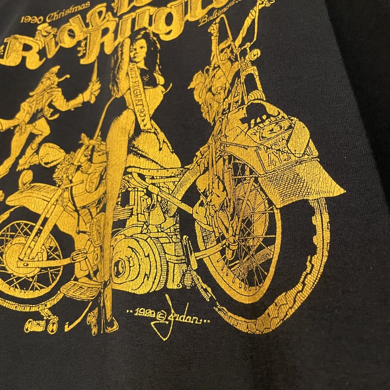 80s SCREEN STARS S/S Tシャツ USA製 イベントT バイクTシャツ Ch