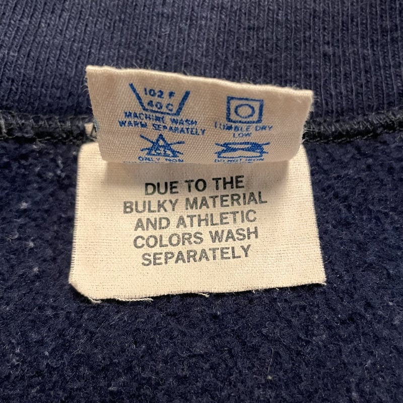 チャンピオン　リバースウィーブ　ネイビー　USA製 80s 中古・古着通販】Champion REVERSE WEAVE (チャンピオンリバース