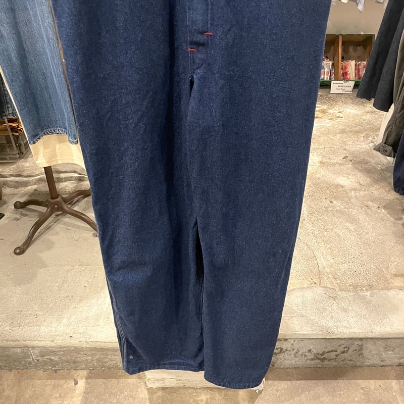 Dickies 90年代 デニムオーバーオール ディッキーズ 濃紺 90s