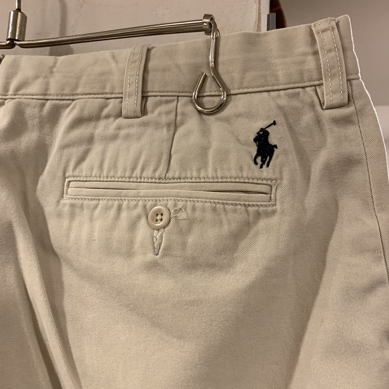 Polo by Ralph Lauren チノパン ポロチノ アイボリー ラルフローレン (S