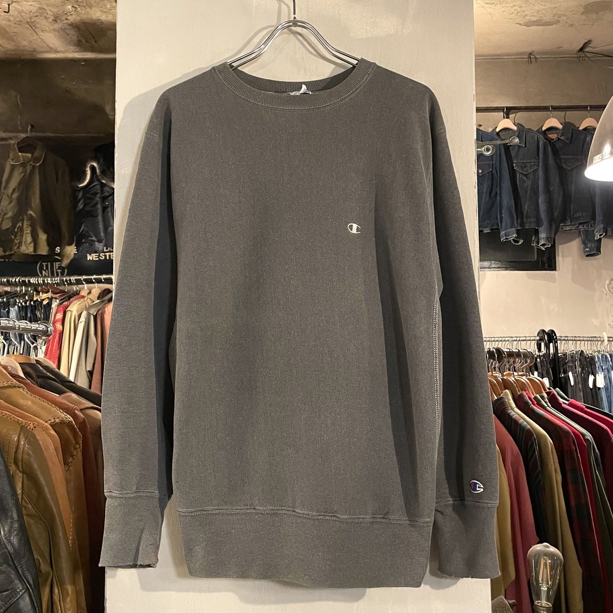 90s Champion リバースウィーブ REVERSE WEAVE USA製 チャコール 90s Champion リバースウィーブ REVERSE WEAVE USA製 チャコール
