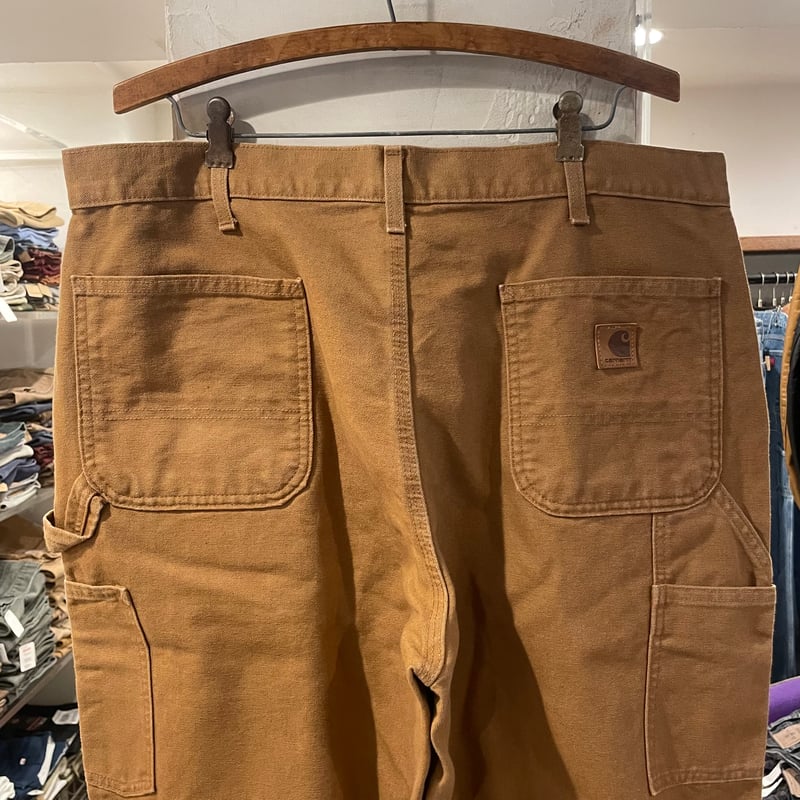 carhartt ダック地 ペインターパンツ カーハート ブラウン 38×31 carhartt ダック地 ペインターパンツ カーハート ブラウン 38×31
