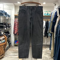 90s　Levi's 550 0260　リーバイス　ブラックデニムパンツ　37×31 ½　USA製　1996年　(S4842)
