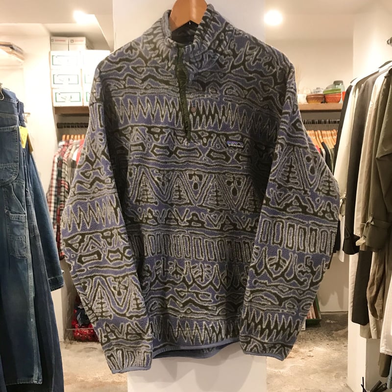 patagonia シンチラスナップT 総柄 USA製 90s パタゴニア | DUFF patagonia シンチラスナップT 総柄 USA製 90s パタゴニア | DUFF