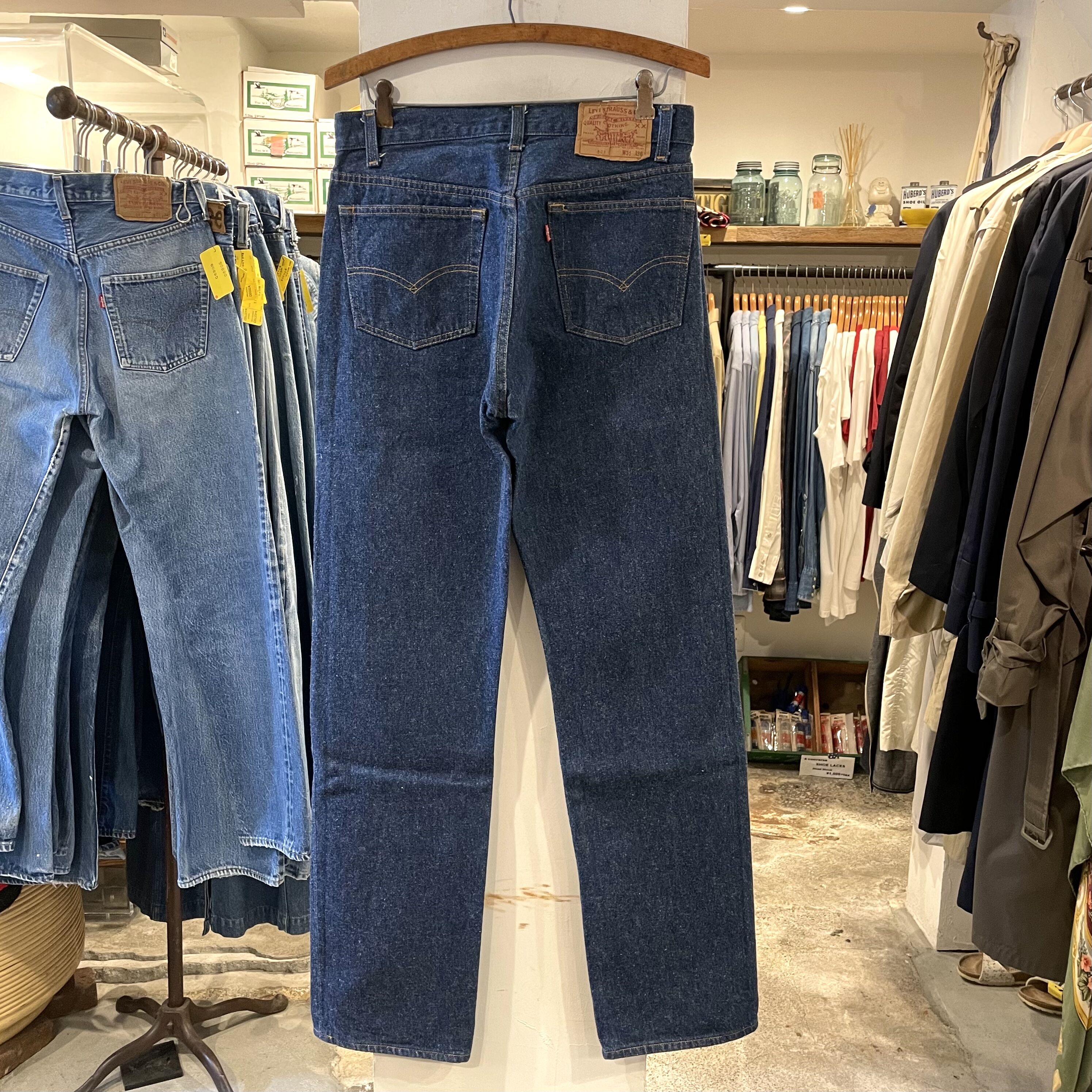 Levi's 501 80年代 リーバイス501 ボタン裏555 ナイロンフットボタン