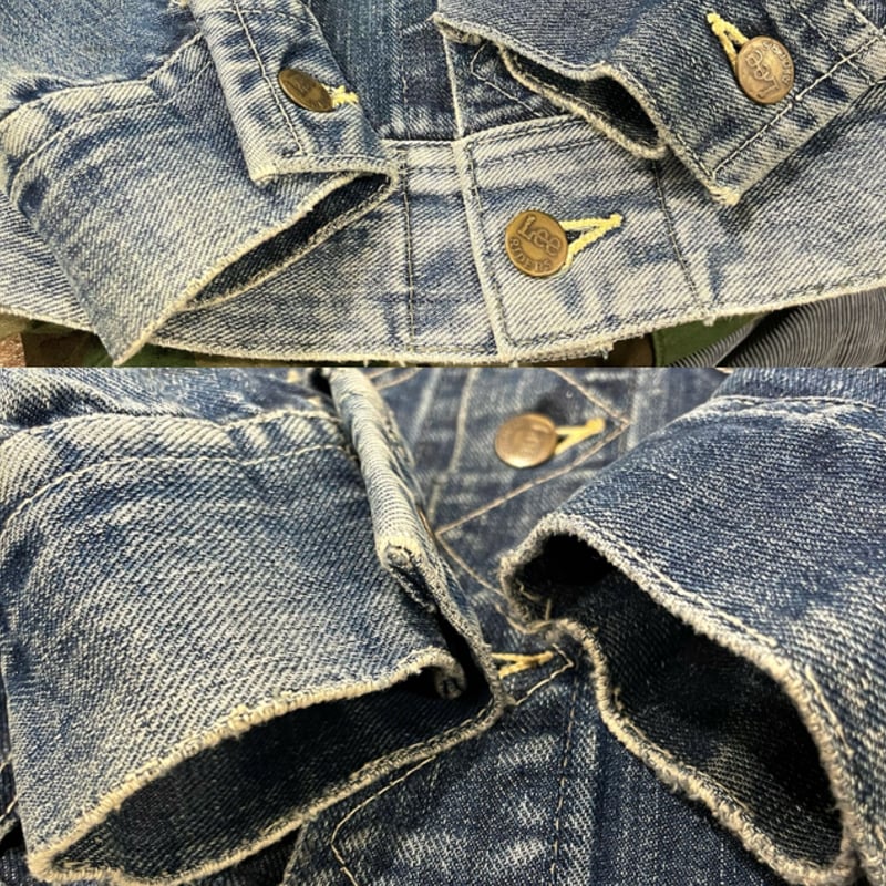 Lee 101-J 50s 赤タグ デニムジャケット 猫目ボタン ユニオン
