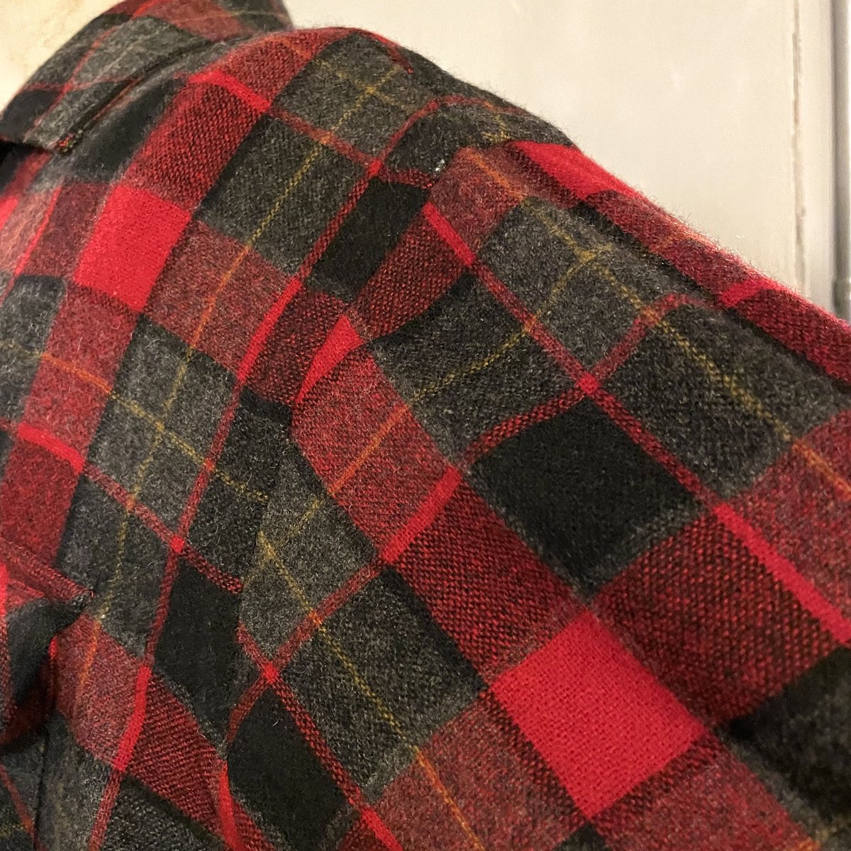 50s TOWNCRAFT Vintage Wool Shirt オープンカラー ウールシャツ 50s TOWNCRAFT Vintage Wool Shirt オープンカラー ウールシャツ