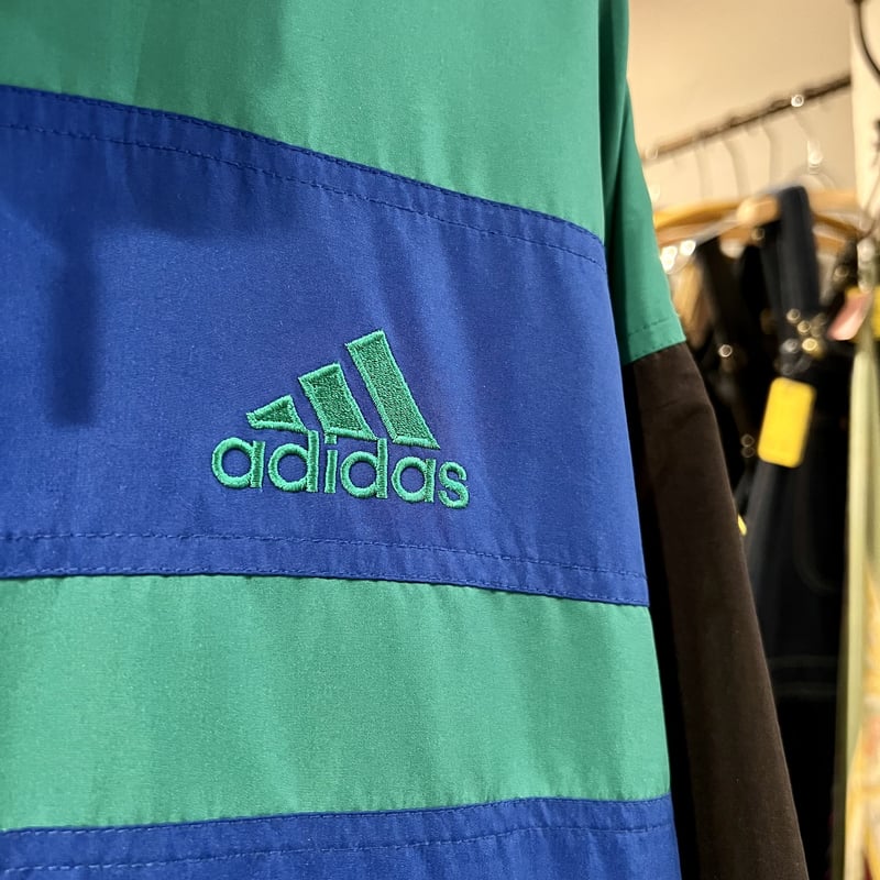 90s adidas ナイロンジャケット シャカシャカ アディダス 切り替え
