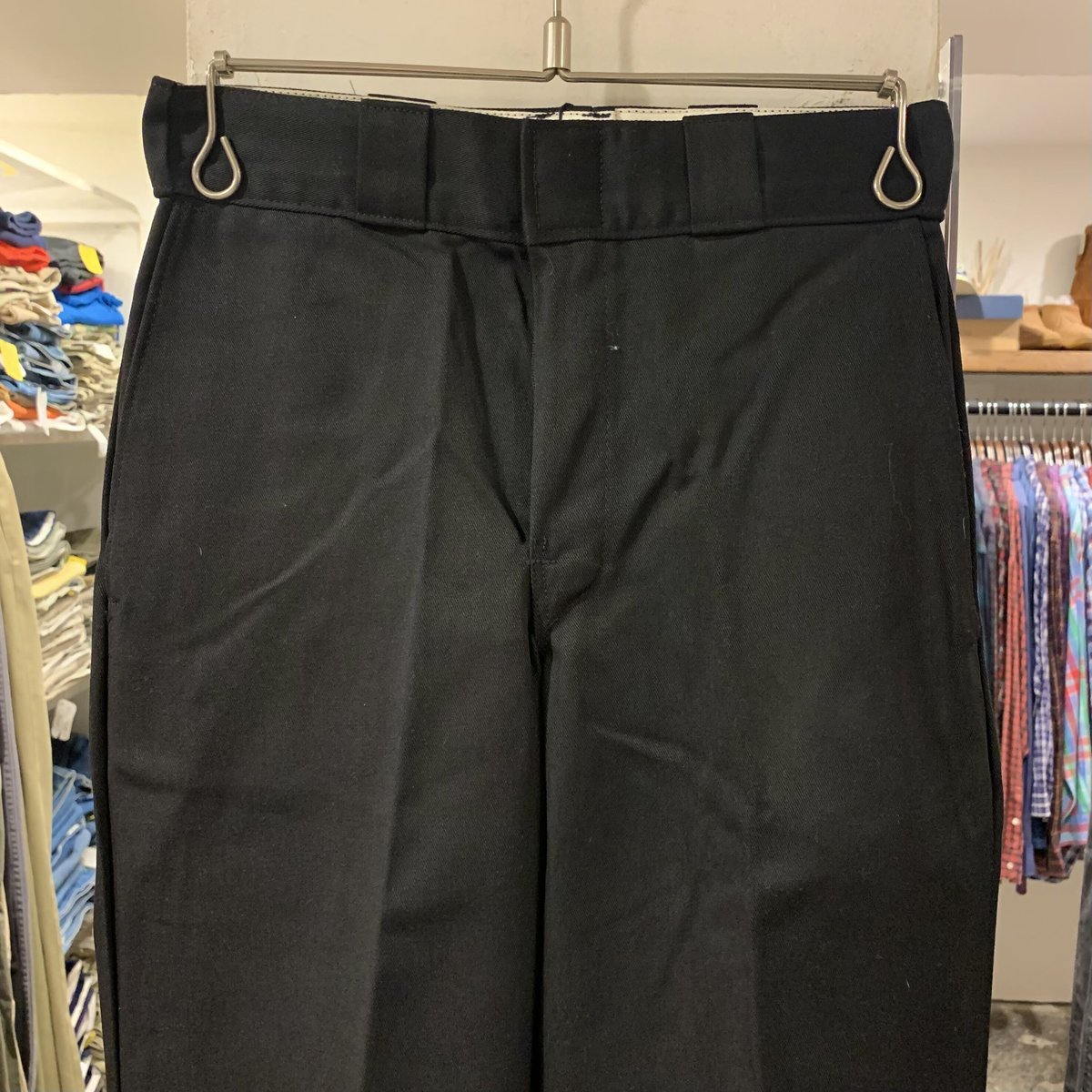 90s Dickies ワークパンツ ディッキーズ ブラック USA製 90s Dickies ワークパンツ ディッキーズ ブラック USA製