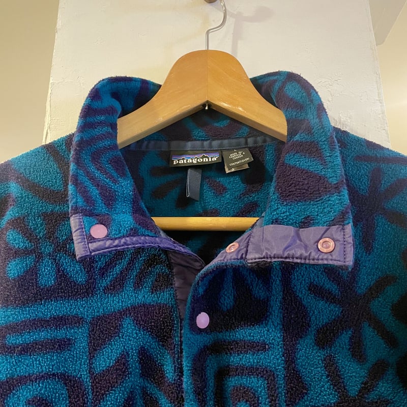 patagonia 90s シンチラスナップT 総柄 Lサイズ パタゴニア patagonia 90s シンチラスナップT 総柄 Lサイズ パタゴニア