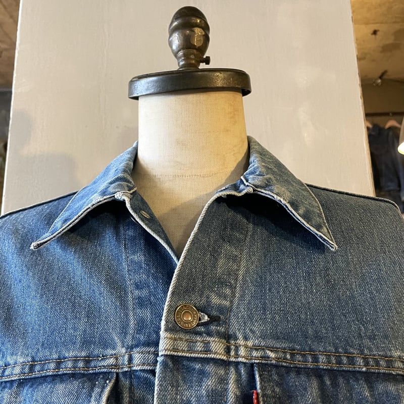 70s Levi's 70505 デニムジャケット USA製 インディゴ ケアタグ