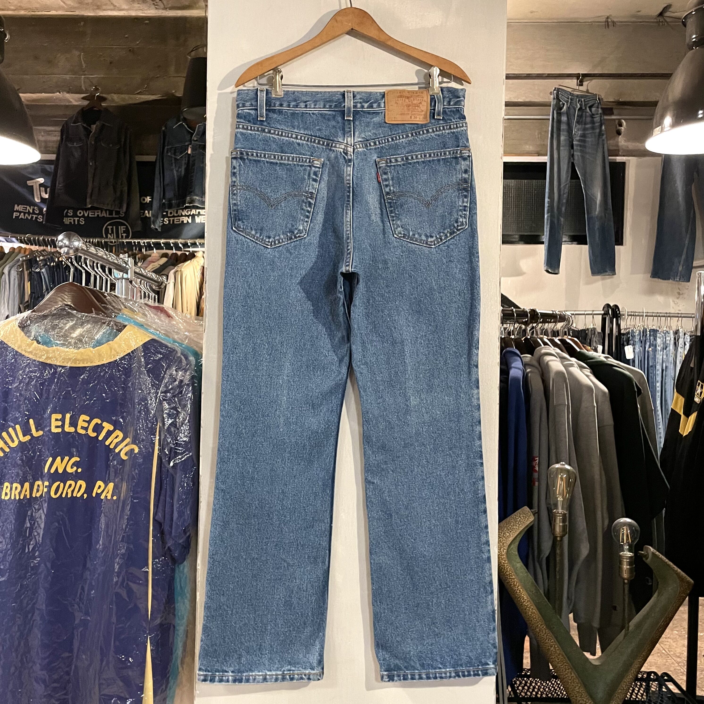 け*た様 90s levis 517 W34 ブーツカット デニム USA製 L 90s Levi's 517 リーバイス ブーツカット デニム 34×30 USA製 1999
