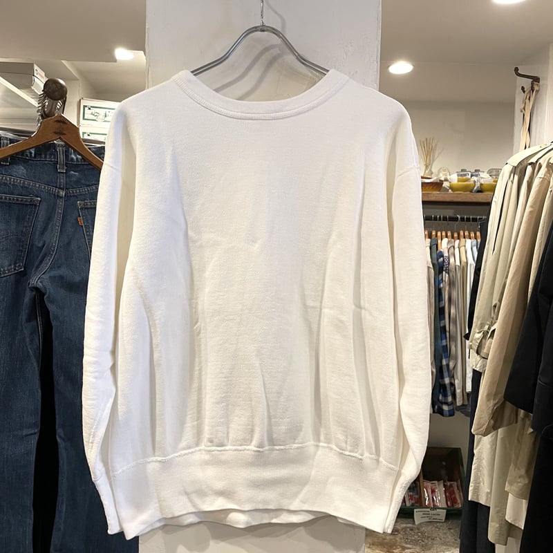 FRUIT OF THE LOOM 60s USA製 ヴィンテージ スウェットシャツ 白 無地
