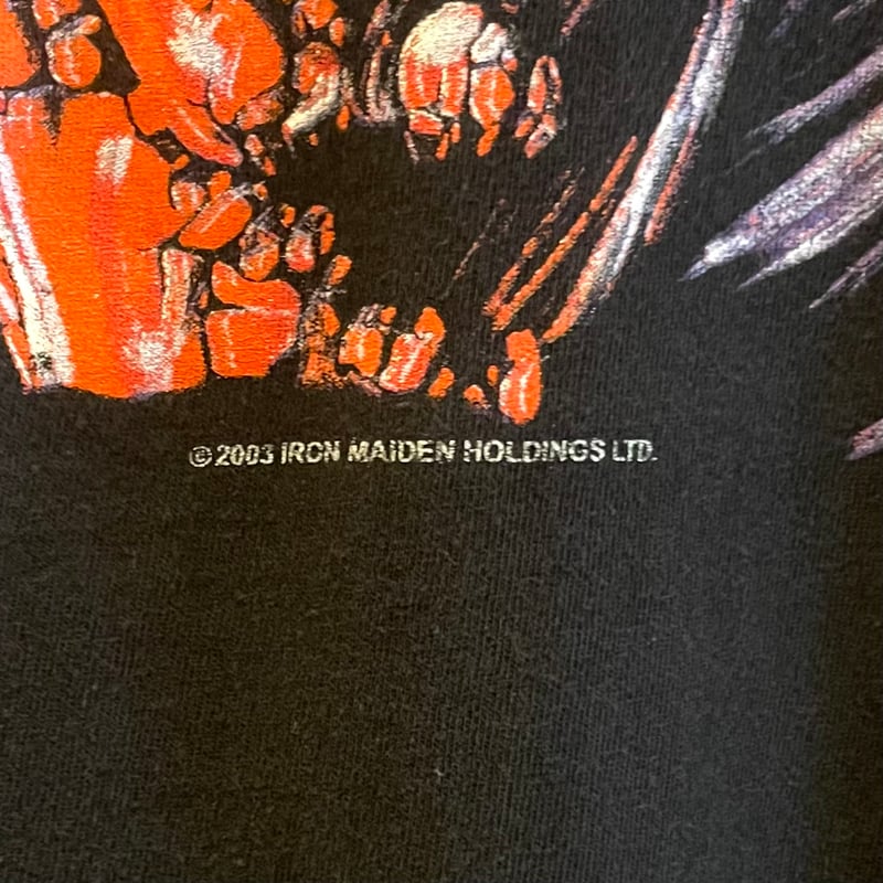 00s M&O S/S バンドTシャツ IRON MAIDEN Size XL アイアン メイ 00s M&O S/S バンドTシャツ IRON MAIDEN Size XL アイアン メイ
