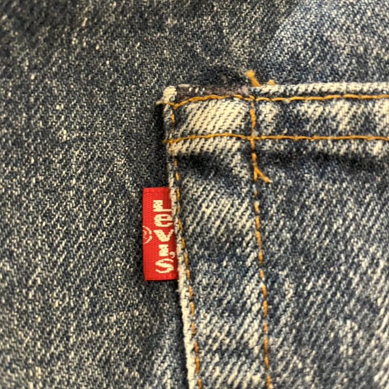 Levi's 501 80年代 リーバイス501 内股シングル 黒カンヌキ 脇割 裾裏