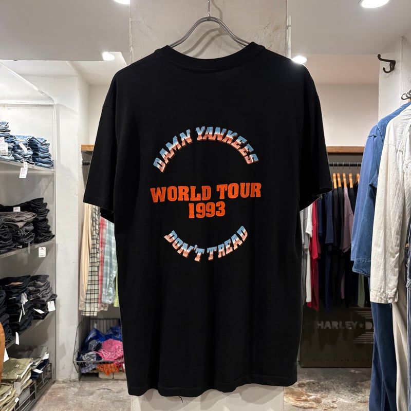 90s Hanes S/S バンドTシャツ Damn Yankees Size L ダム ヤン