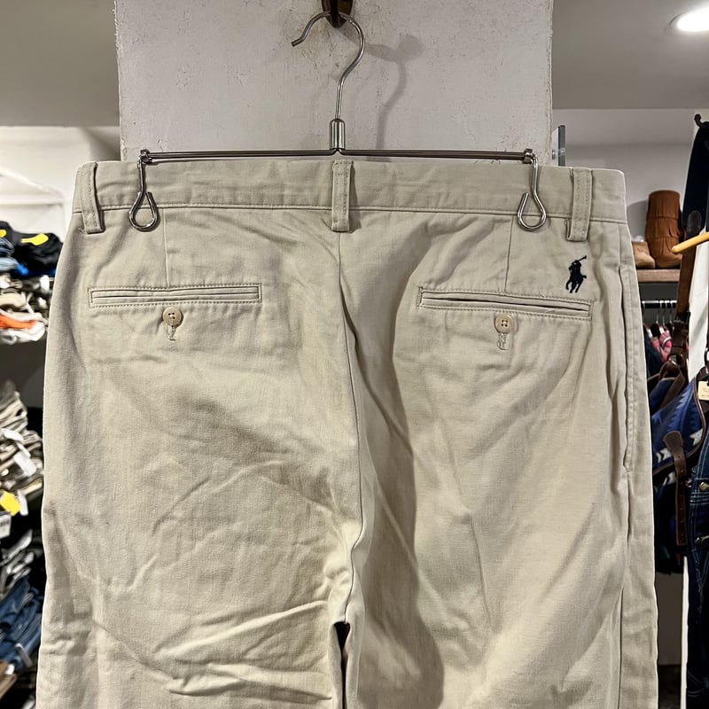 POLO by Ralph Lauren チノパン ポロチノ ラルフローレン タック