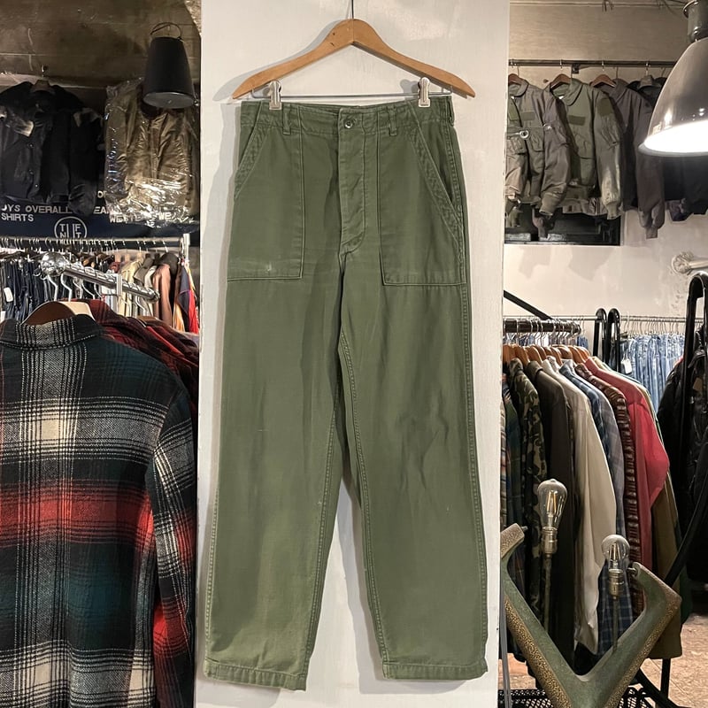 70s US ARMY ベイカーパンツ 30×28 ミリタリーパンツ OG 107 70s US ARMY ベイカーパンツ 30×28 ミリタリーパンツ OG 107