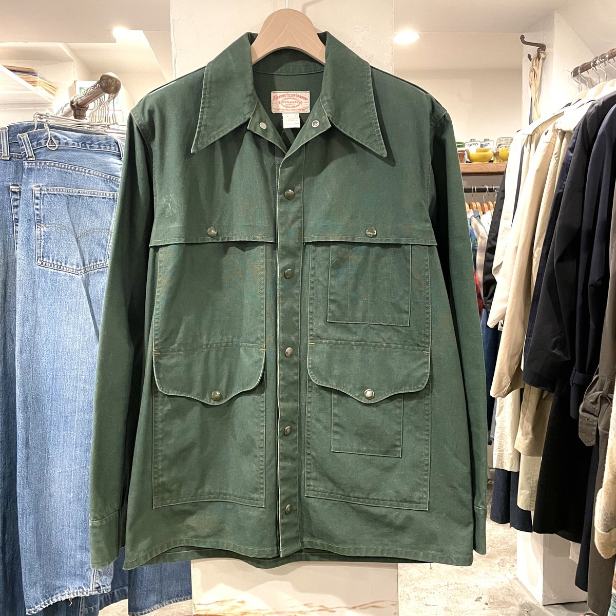 FILSON GARMENT 60-70s Old Cruiser Jacket USA製 ク FILSON GARMENT 60-70s Old Cruiser Jacket USA製 ク