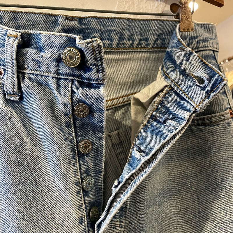 Levis 501 1980年 66後期モデル バックポケット裏チェーン