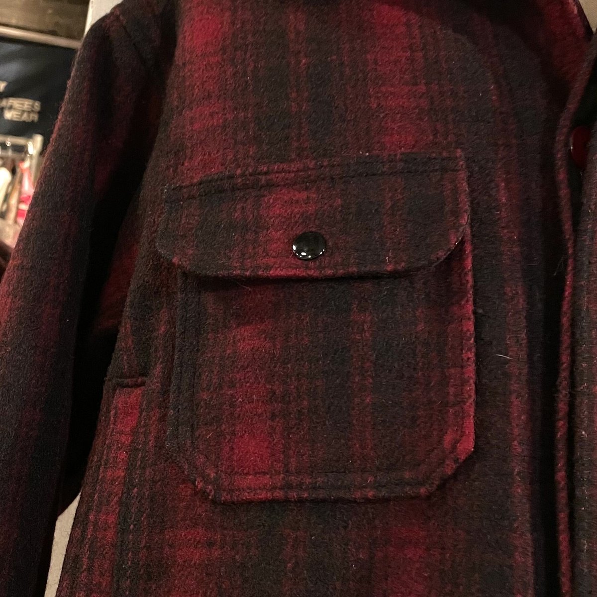 70s Woolrich ウール ハンティングジャケット USA製 マッキーノ 70s Woolrich ウール ハンティングジャケット USA製 マッキーノ