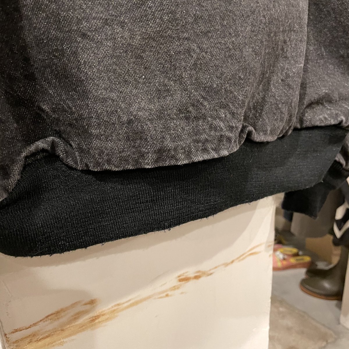 carhartt 80s USA製 ブラックデニム アクティブジャケット XXL carhartt 80s USA製 ブラックデニム アクティブジャケット XXL