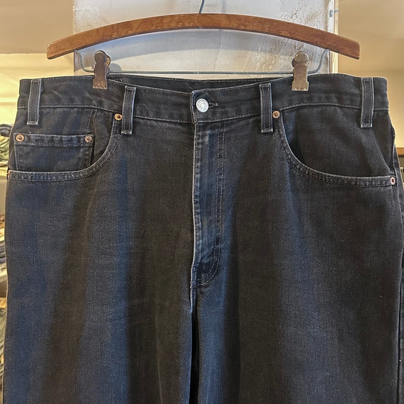 00s Levi's 550 0260 リーバイス ブラックデニムパンツ 36×29 ½ 00s Levi's 550 0260 リーバイス ブラックデニムパンツ 36×29 ½
