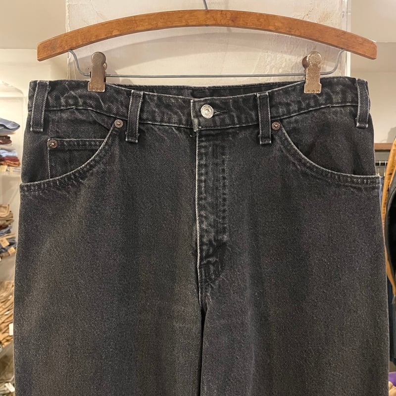 90s Levi's 550 4159 リーバイス ブラックデニムパンツ 31×32 90s Levi's 550 4159 リーバイス ブラックデニムパンツ 31×32