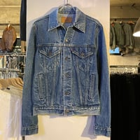 80s　Levi’s 71506-0216　デニムジャケット　Size 40L　USA製　4ポケ　リーバイス　1985年　(S4214)