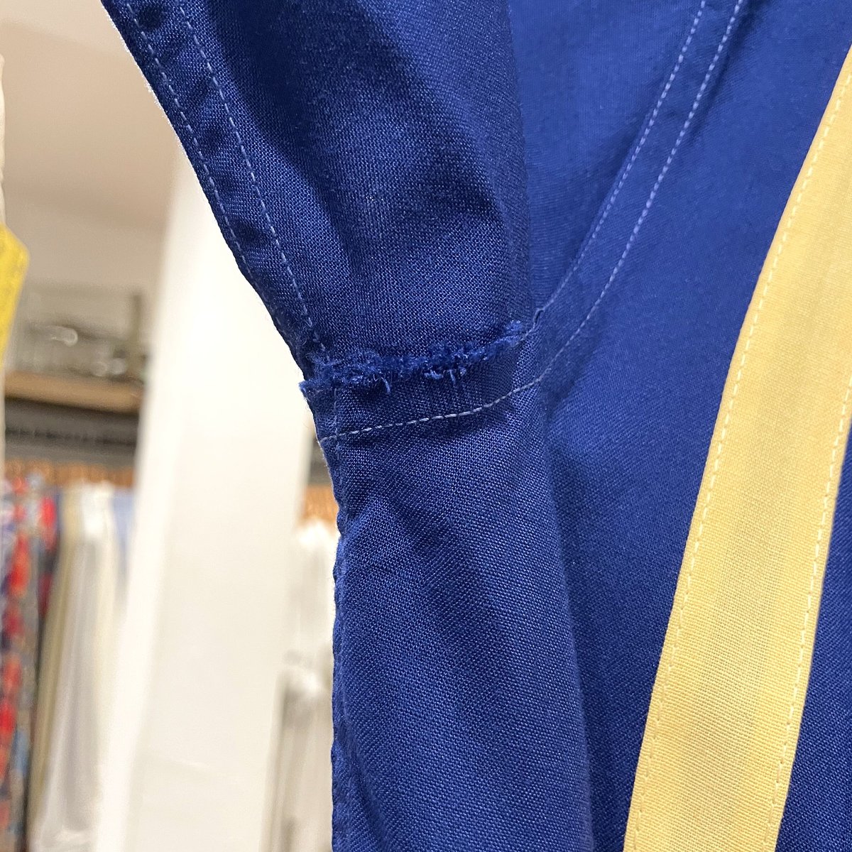 NAT NAST ヴィンテージボウリングシャツ フロッキープリント ユニオン