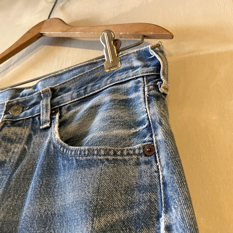 80s Levi's 501 赤耳 32×31 リーバイス デニムパンツ ボタン裏524 ヴィ...