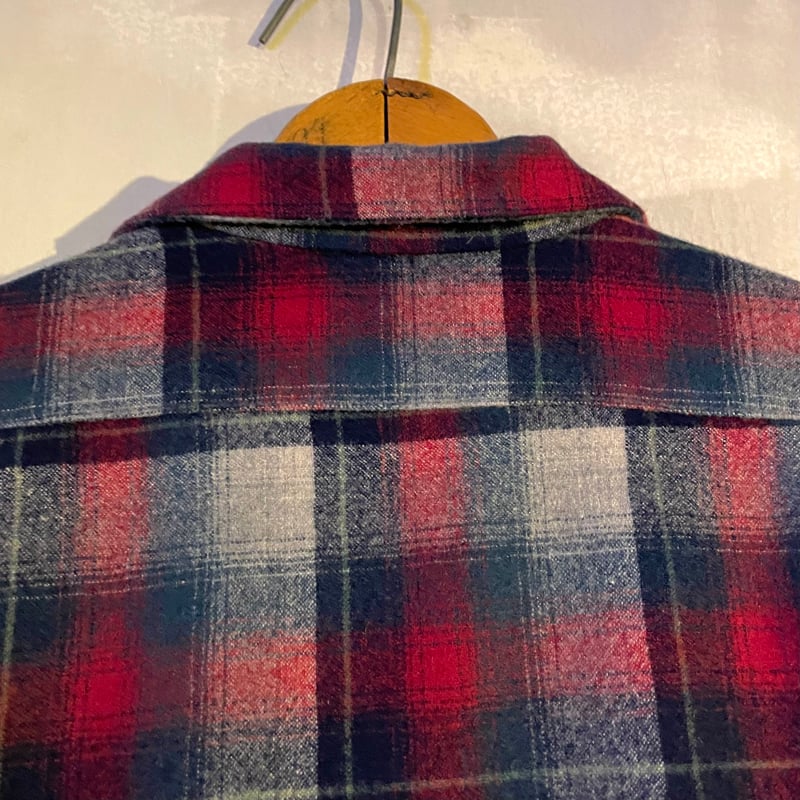 PENDLETON Wool Shirt USA製 ウールシャツ ボックスシルエット オープン